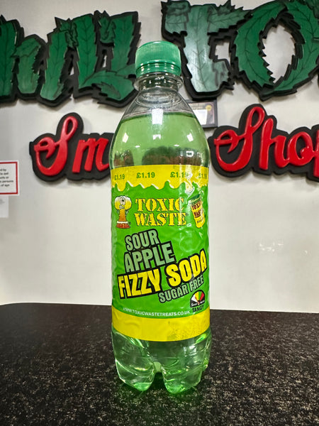 TOXIC WASTE SOUR FIZZY SODA APPLE (UK)