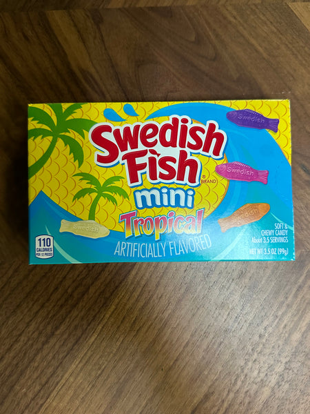 SWEDISH FISH MINI TROPICAL THEATRE BOX
