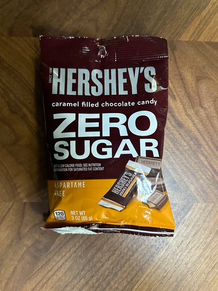 HERSHEY'S SUGAR FREE CARAMEL FILLED CHOCOLATE