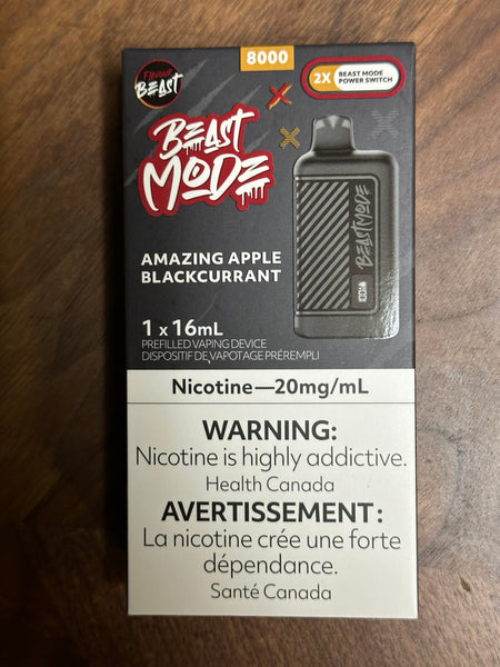 Beast Mode Amazing Apple Blackcurrant 8000