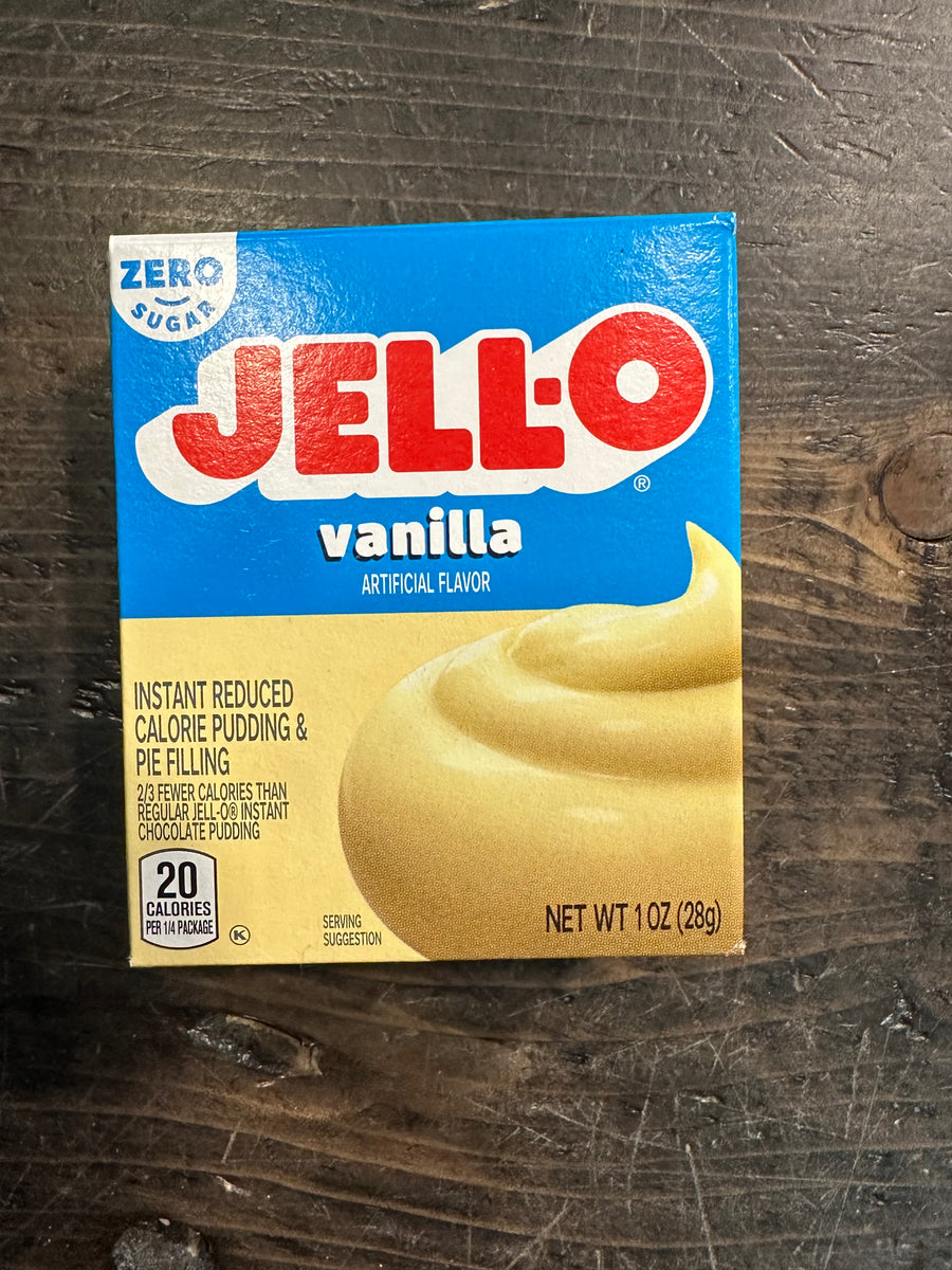 JELL-O VANILLA PUDDING MIX (SUAGR FREE) – hilltopsmokeshop