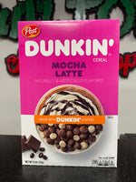 Dunkin’ donuts cereal mocha latte