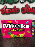 Mike and Ike tropical typhoon
