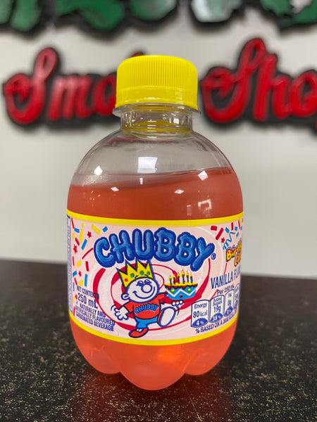 Chubby soda vanilla birthday cake