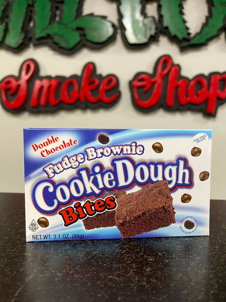 Cookie dough bites fudge brownie