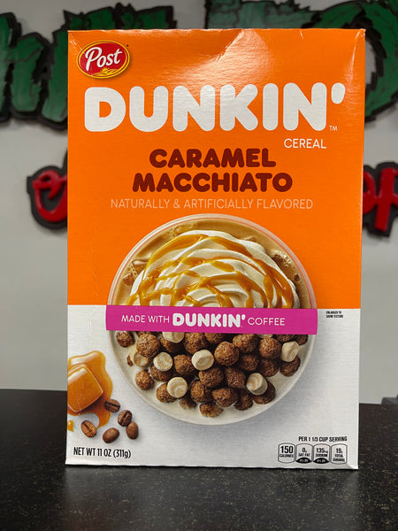 Dunkin’ Donuts cereal Caramel Macchiato