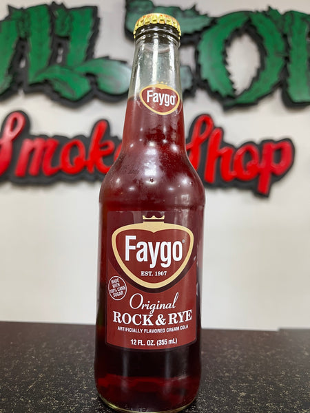 Faygo rock and rye soda
