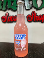 Cotton candy soda pop